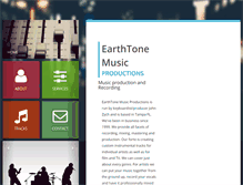 Tablet Screenshot of earthtonemusic.net